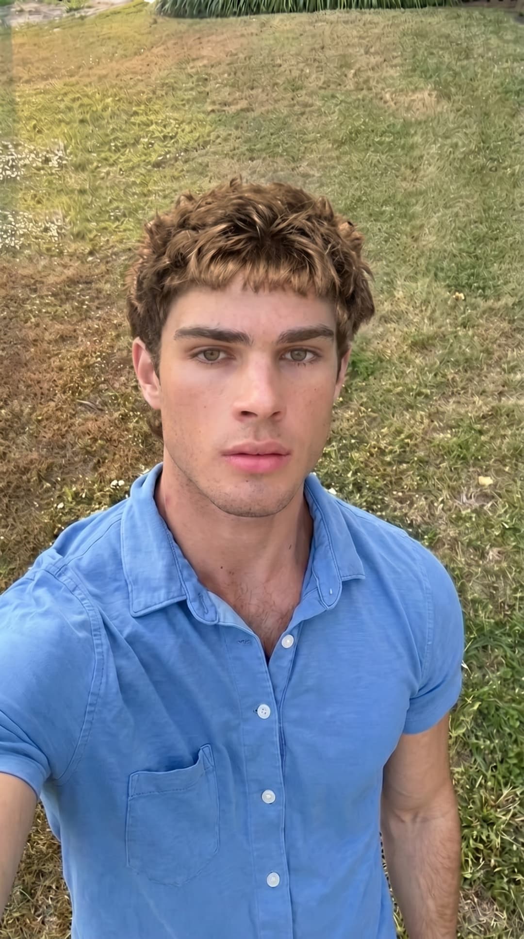 Same user with the Textured Fringe applied