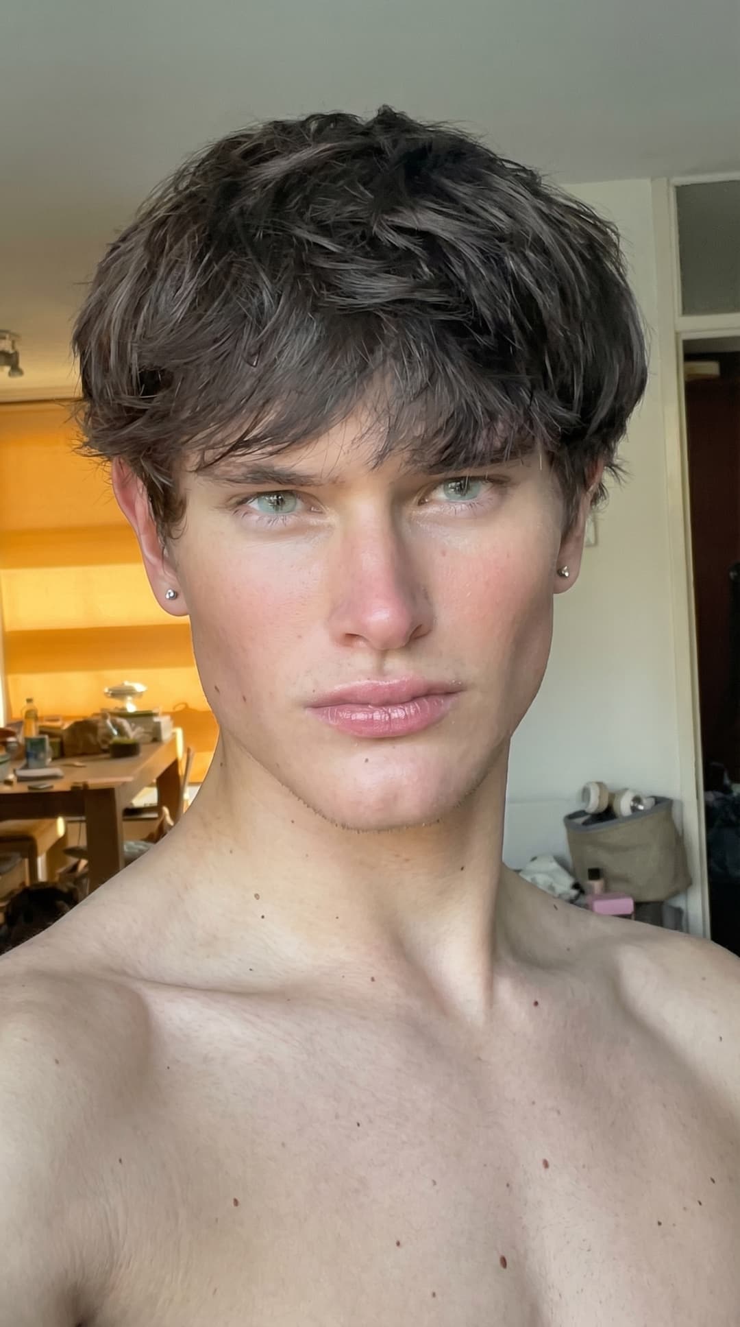 Second user photo before TRIMR Try-On Studio